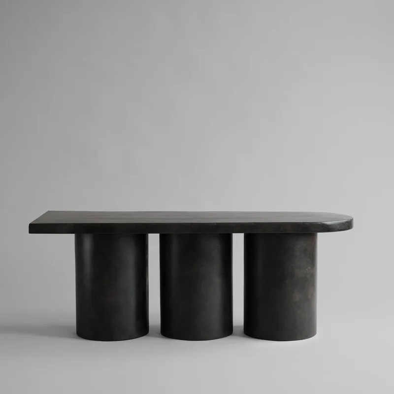 Big Foot Bench - Coffee von 101 Copenhagen – Produktfoto