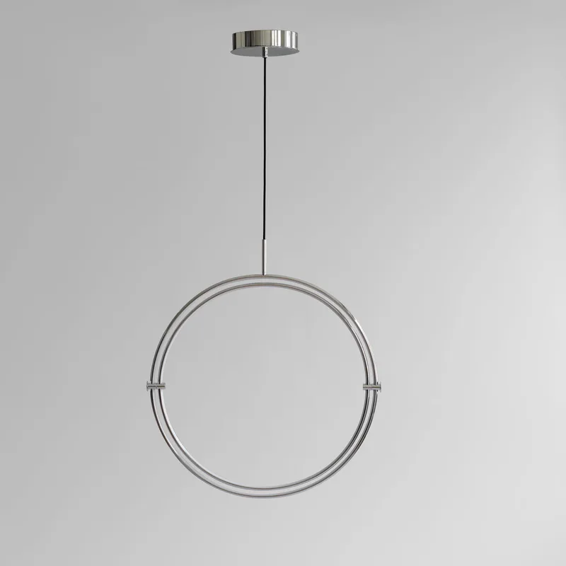 Maru Pendant, Ø60 - Chrome by 101 Copenhagen – product photo