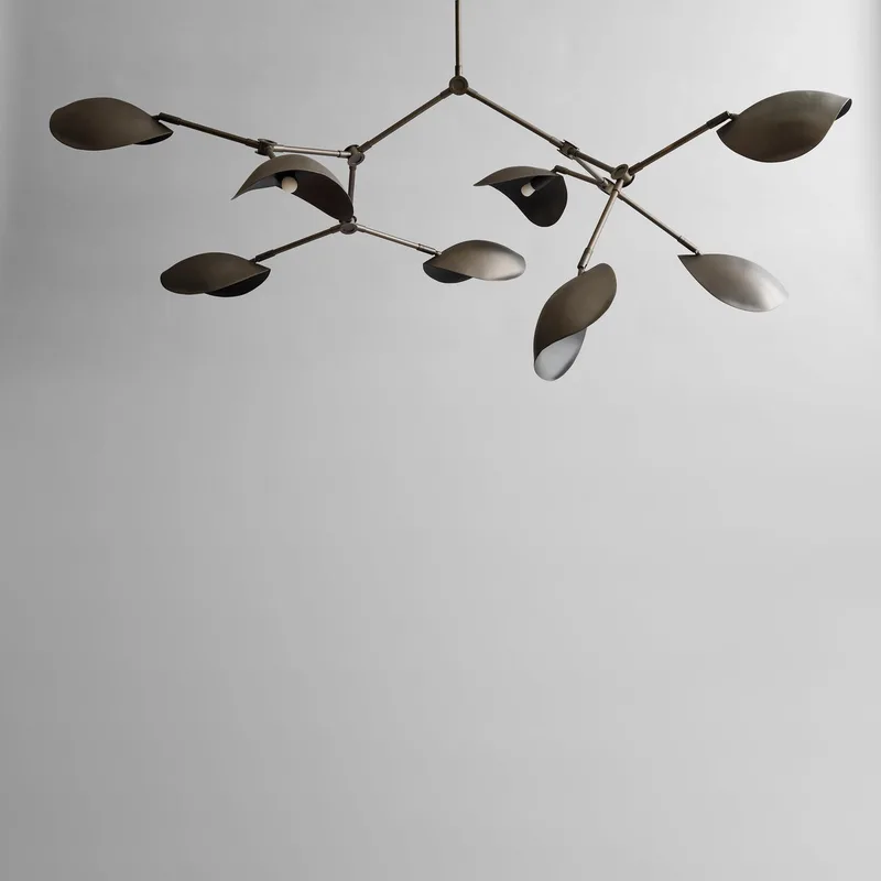 Stingray Chandelier - Bronze (5m) van 101 Copenhagen – productfoto
