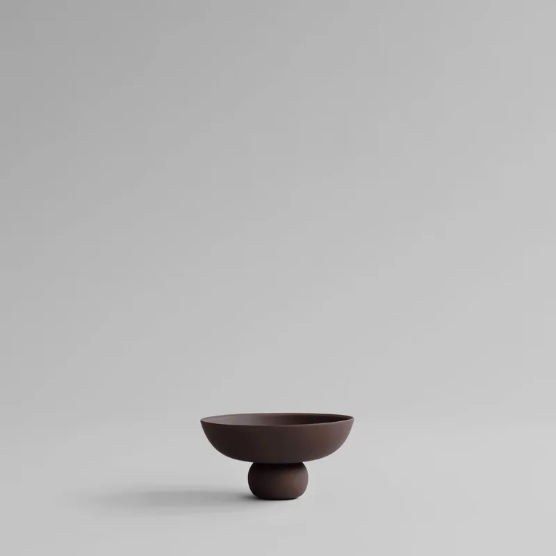 Baburu Bowl, Mini – Chocolate Brown by 101 Copenhagen – product photo