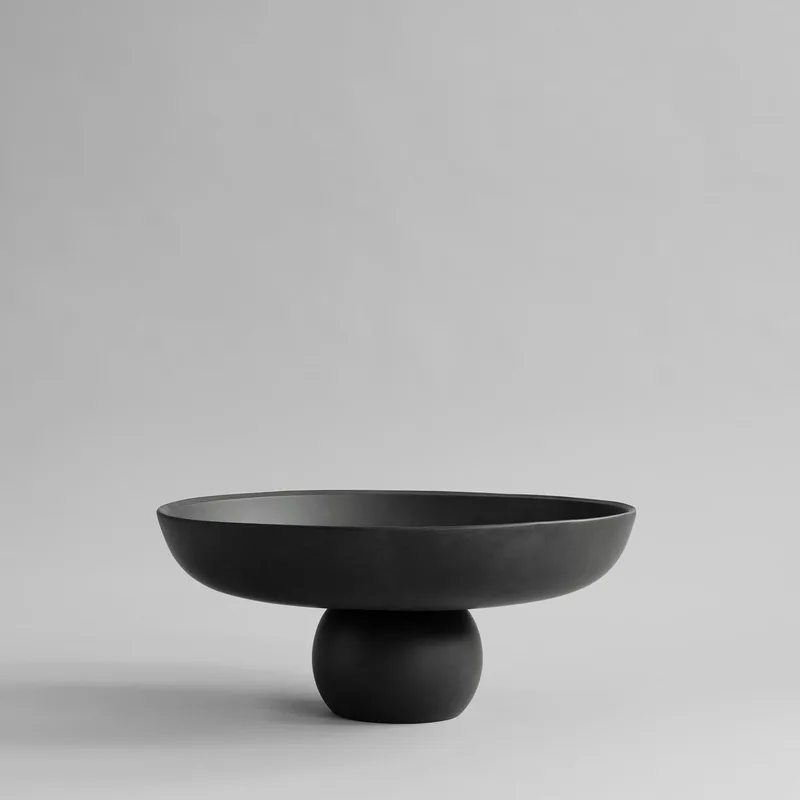 Baburu Bowl, Big - Black by 101 Copenhagen – product photo