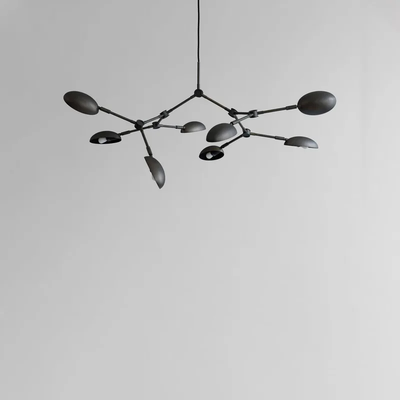 Drop Chandelier, Mini - Bronze (5m) by 101 Copenhagen – product photo
