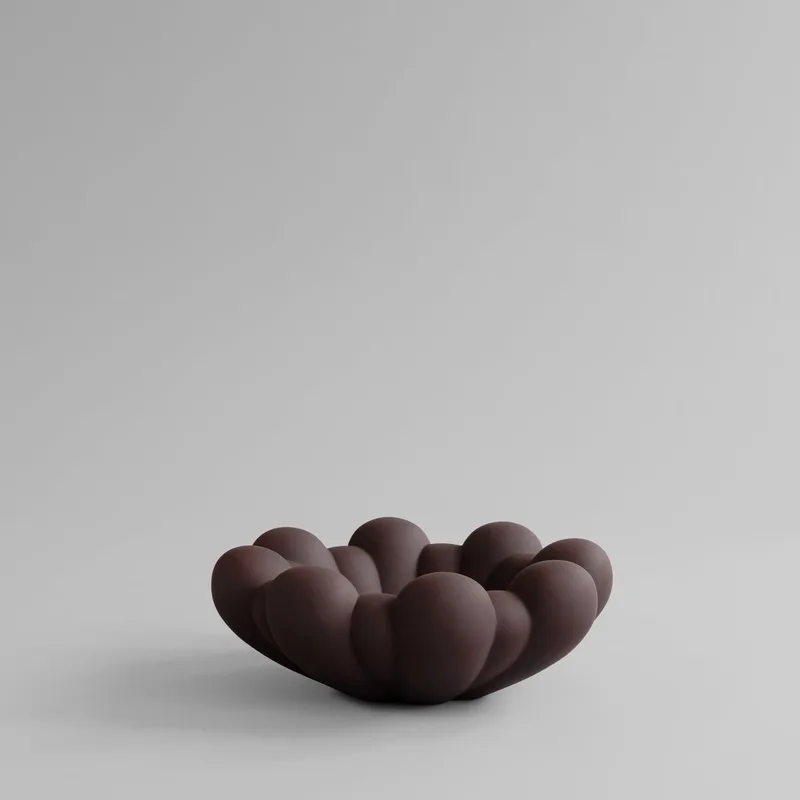 Bloom Tray, Big - Chocolate Brown von 101 Copenhagen – Produktfoto