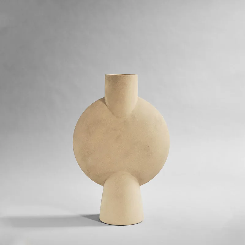 Sphere Vase Bubl, Hexa - Sand de 101 Copenhagen – photo du produit