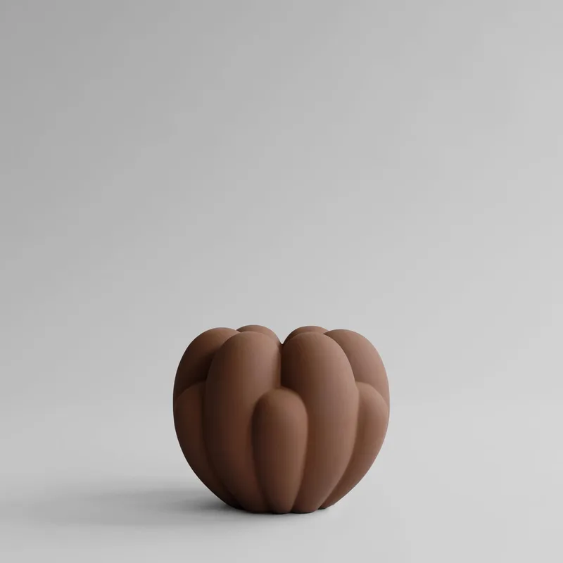 Bloom Vase, Mini – Almond von 101 Copenhagen – Produktfoto