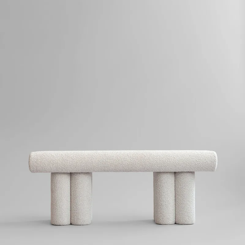 Hiro Bench – Off White von 101 Copenhagen – Produktfoto