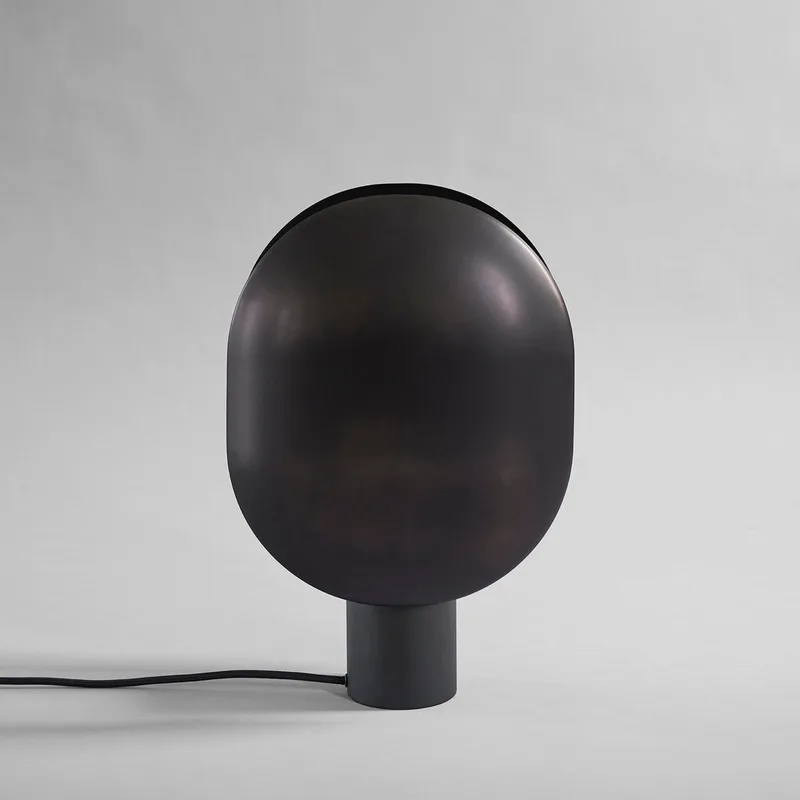 Clam Table Lamp - Burned Black by 101 Copenhagen – product photo