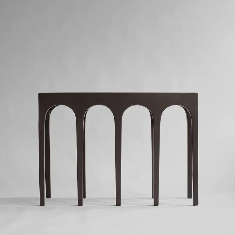 Bow Console, Big - Coffee von 101 Copenhagen – Produktfoto