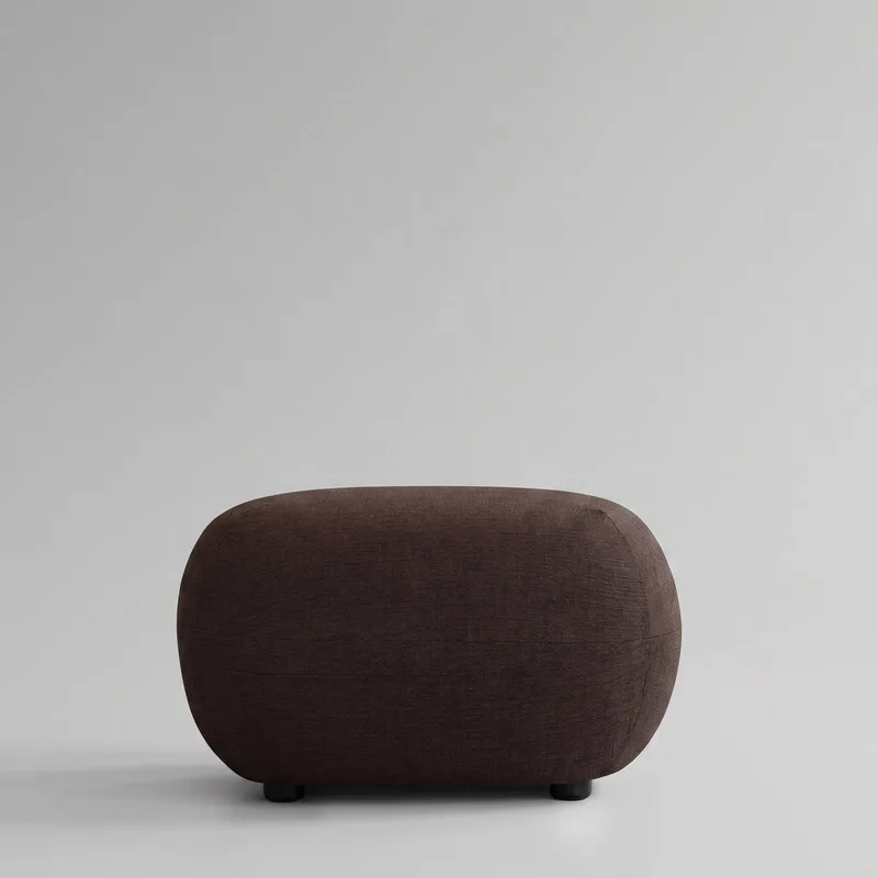 Toe Ottoman - Dark Brown de 101 Copenhagen – photo du produit