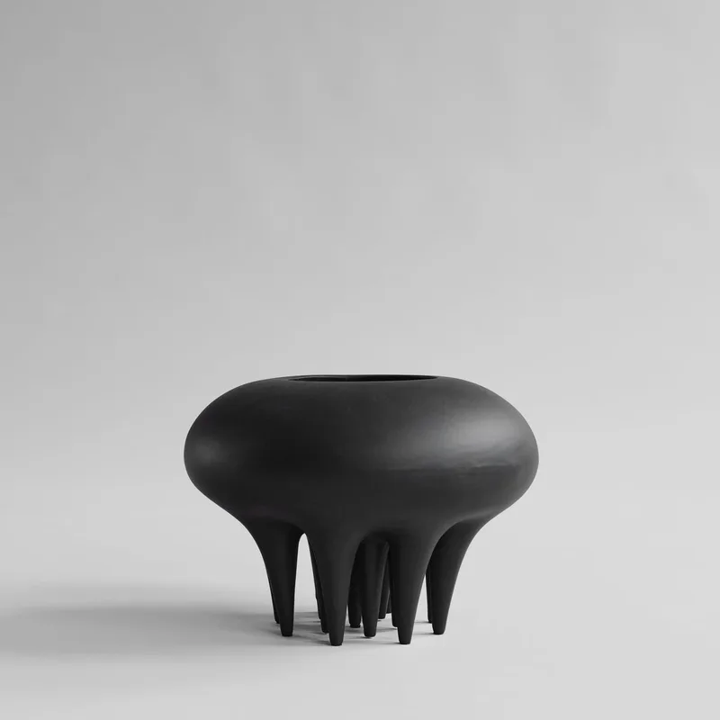 Medusa Vase, Big - Coffee by 101 Copenhagen – product photo