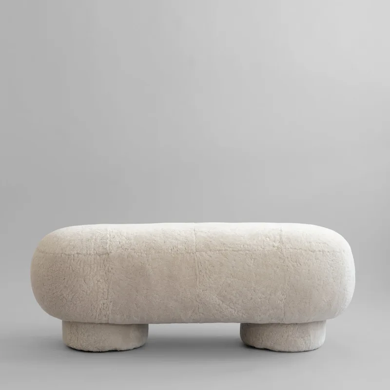 Big Foot Bench - Sandshell by 101 Copenhagen – product photo