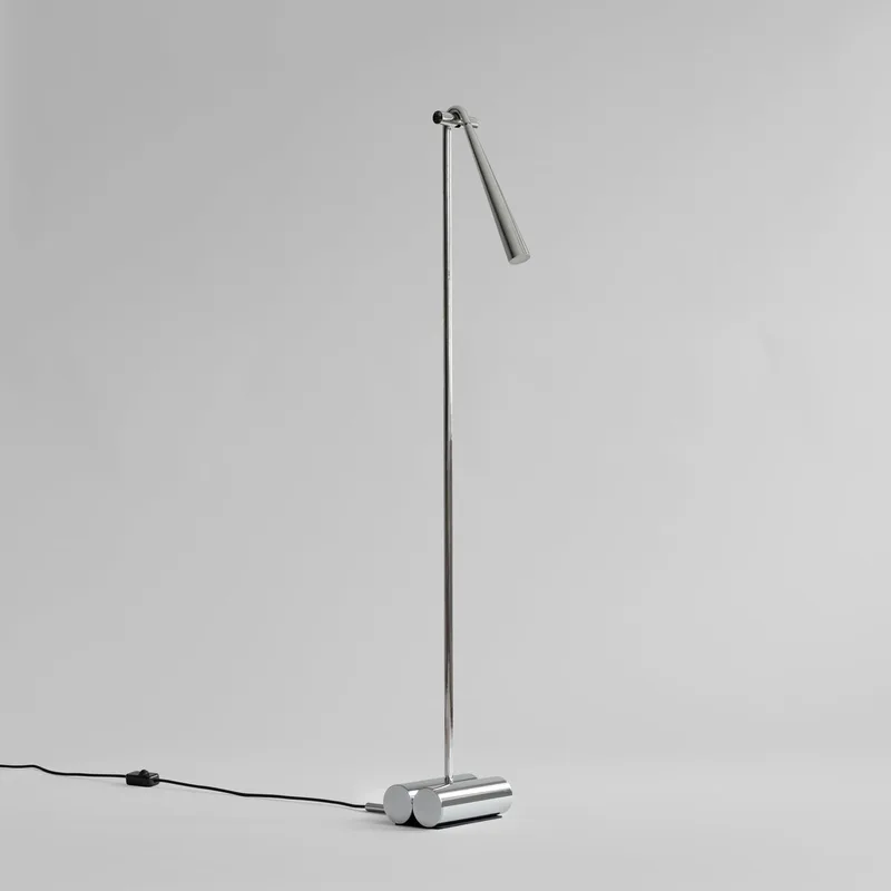 Snake Floor Lamp - Chrome by 101 Copenhagen – product photo