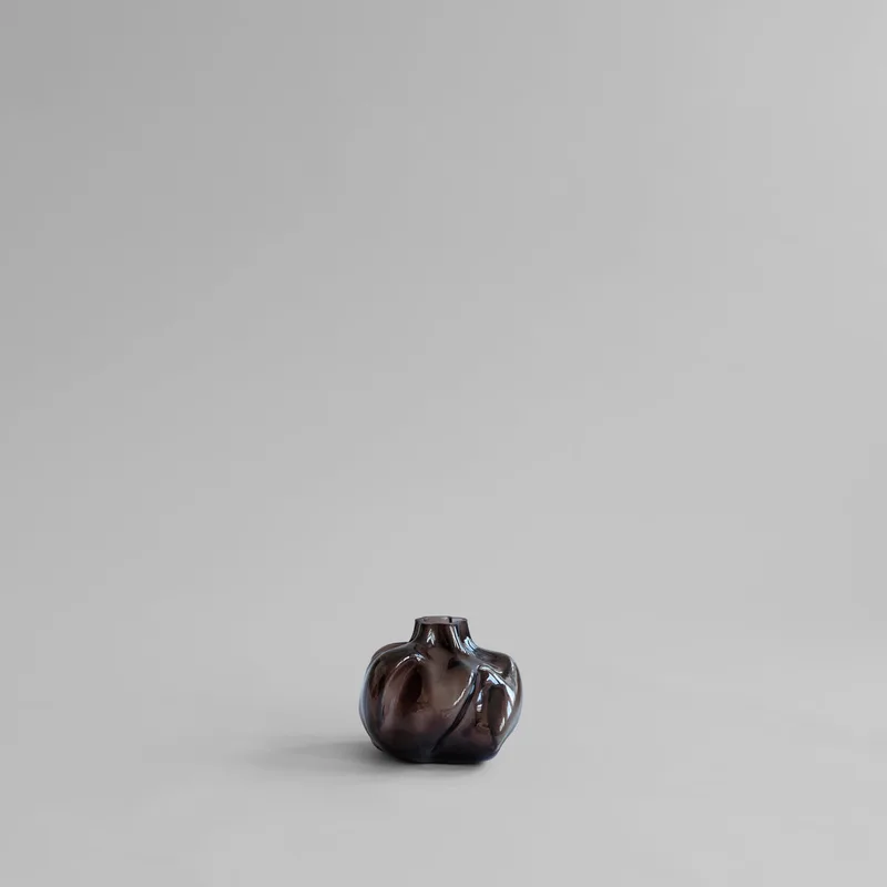 Wabi Vase, Mini - Smoked Forest by 101 Copenhagen – product photo