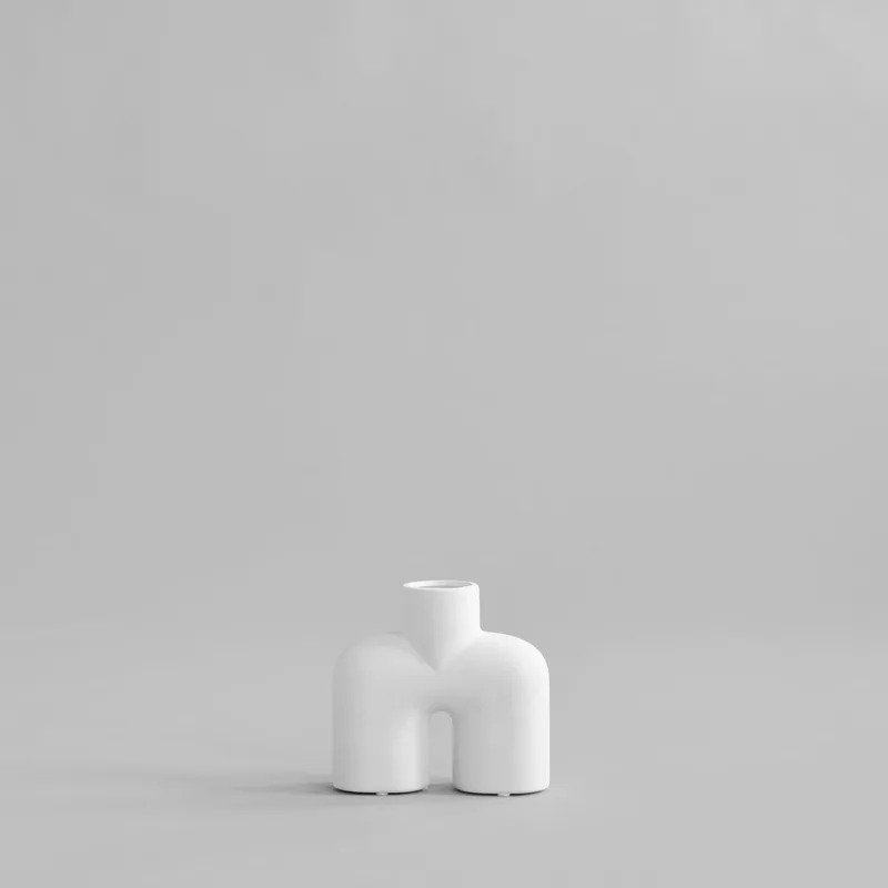 Cobra Vase Uno, Mini - Bone White van 101 Copenhagen – productfoto