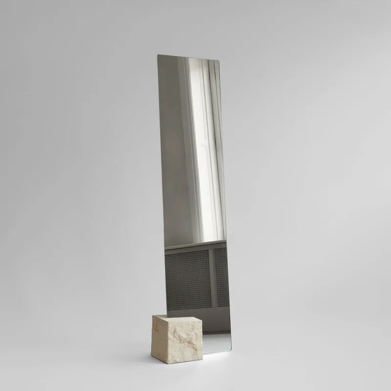 Kubis Mirror - Limestone by 101 Copenhagen – product photo