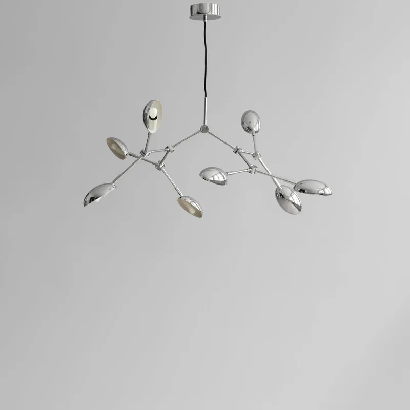 Drop Chandelier, Mini - Chrome van 101 Copenhagen – productfoto
