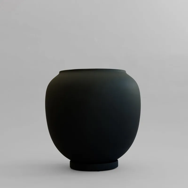 Sunao Plant Pot, Hexa - Black de 101 Copenhagen – photo du produit