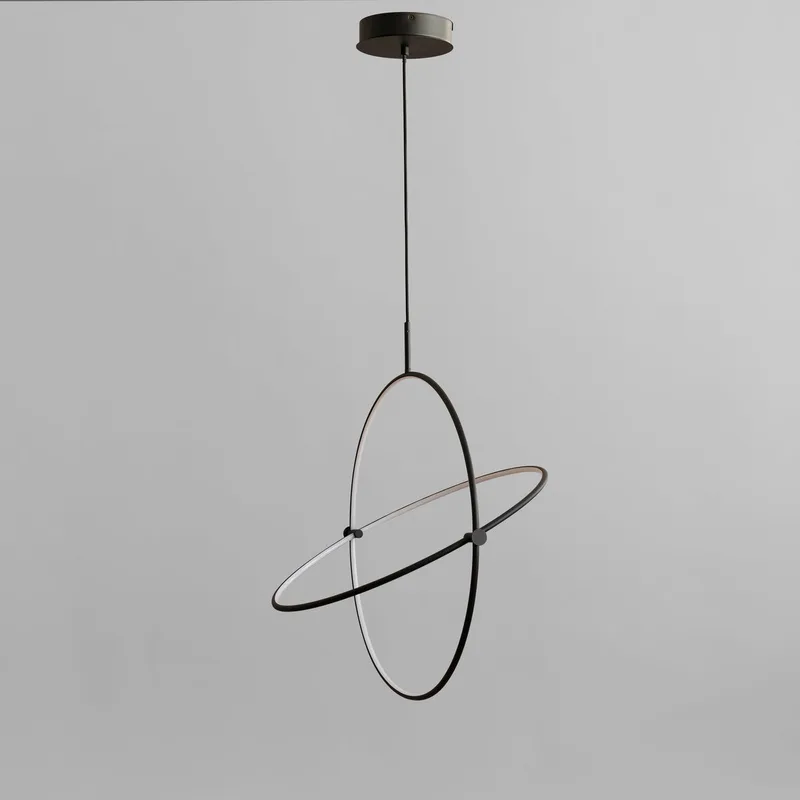 Maru Pendant, Ø60 - Burned Black by 101 Copenhagen – product photo