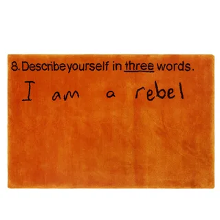 Dan Wolgers - I am a rebel by Asplund in 140 × 225 cm – product photo 2 of 2