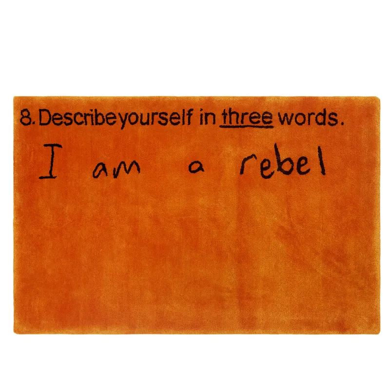 Dan Wolgers - I am a rebel by Asplund in 140 × 225 cm – product photo 2 of 2