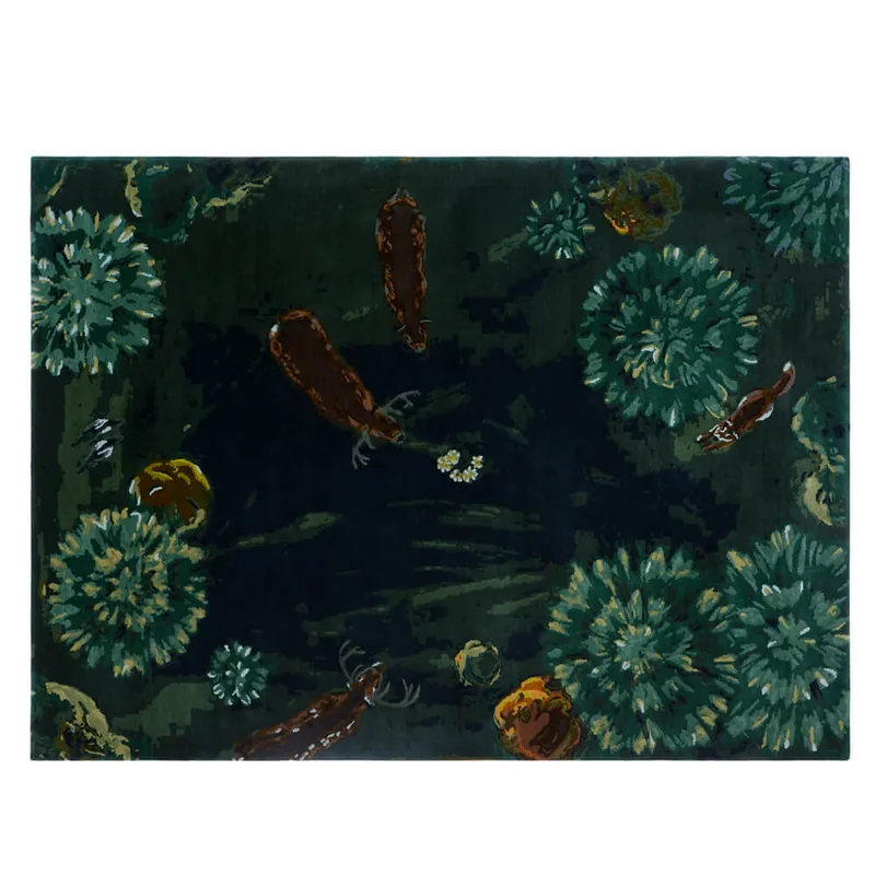 Ernst Billgren - Deer Family (summer) van Asplund in 155 × 215 cm – productfoto 2 van 2