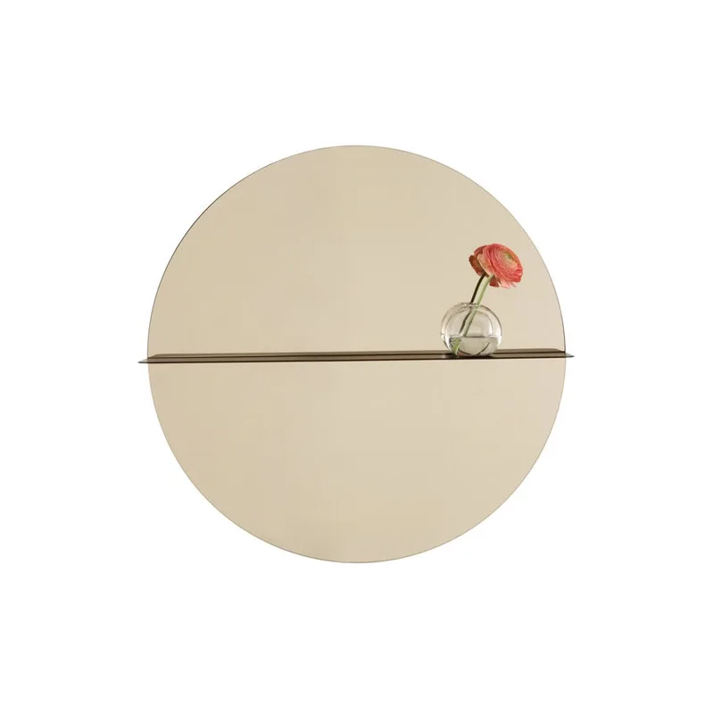 Otto spegel de Asplund en Ø80 cm, Bronzed glass / Bronze – photo du produit 10 sur 10