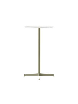 Nook Bar Table van Audo Copenhagen in 70 × 60 cm, Ivory, Kunis Breccia Stone – productfoto 35 van 43