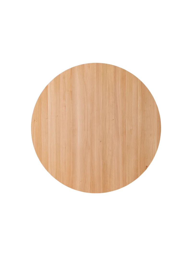 Puffin Dining Table de Audo Copenhagen en Ø120, Solid Oak, Round – photo du produit 4 sur 6