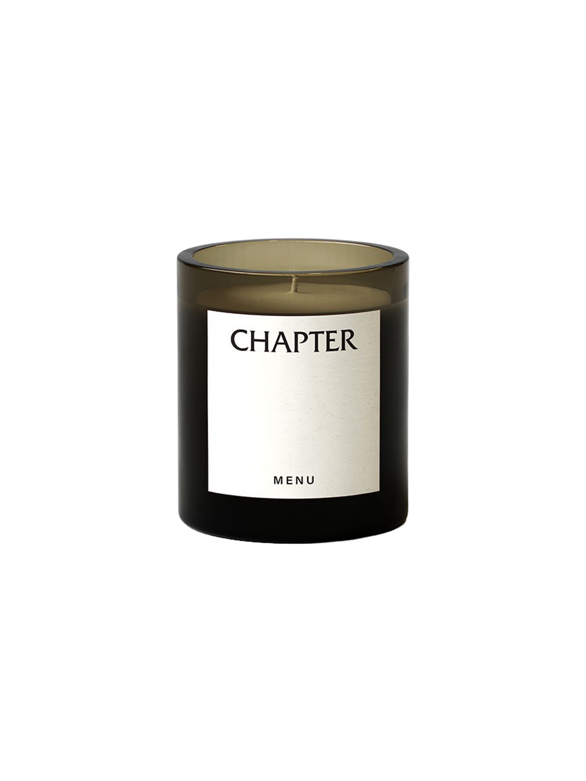 Olfacte Scented Candle van Audo Copenhagen in 235 g / Poured glass candle, Chapter – productfoto