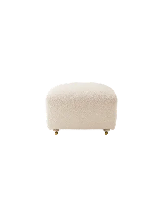 The Tired Man Ottoman by Audo Copenhagen in Natural Oak, Logan Flint, Textile – product photo 7 of 15