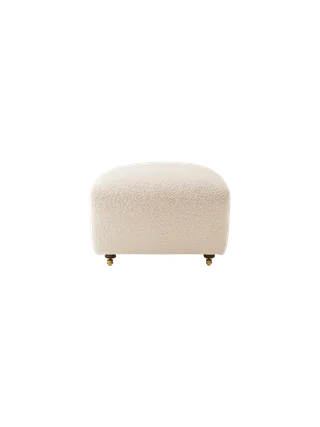 The Tired Man Ottoman by Audo Copenhagen in Natural Oak, Logan Flint, Textile – product photo 11 of 15