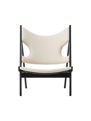 Knitting Lounge Chair by Audo Copenhagen in Black Oak – product photo 7 of 10