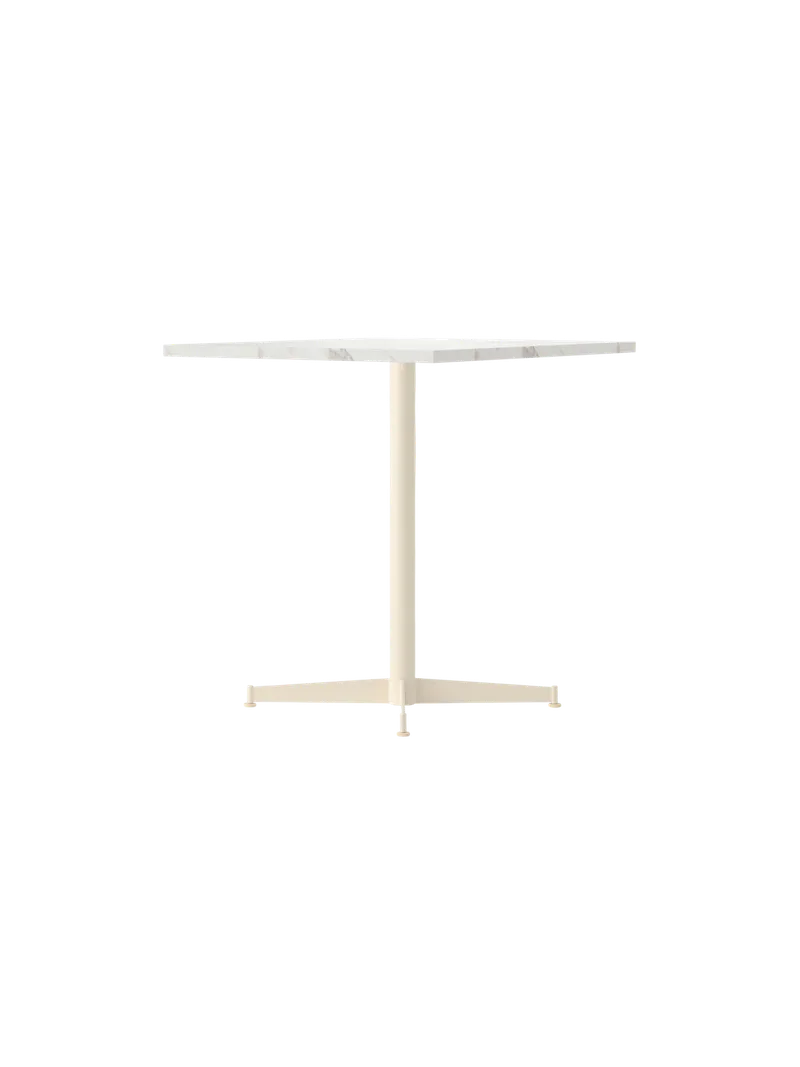 Nook Dining Table van Audo Copenhagen in Ø80 cm, Ivory, Kunis Breccia Stone – productfoto 24 van 47