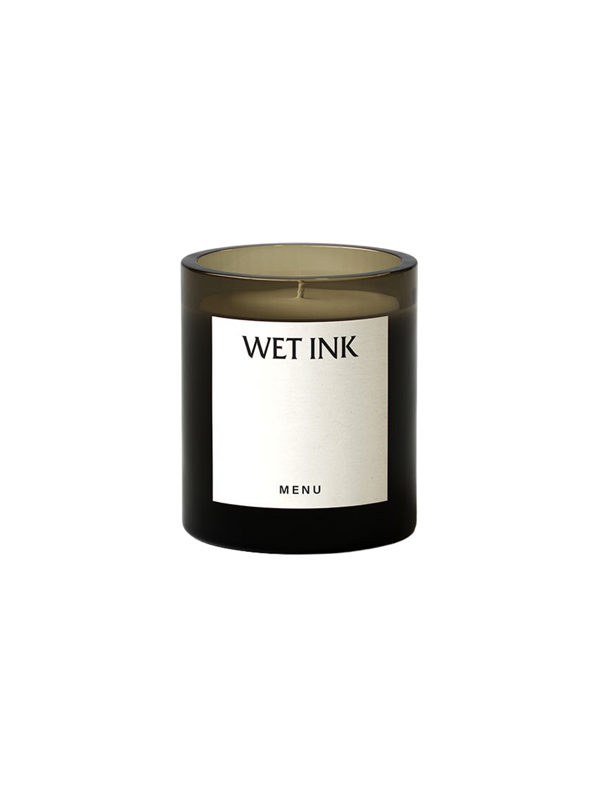 Olfacte Scented Candle van Audo Copenhagen in 235 g / Poured glass candle, Wet Ink – productfoto