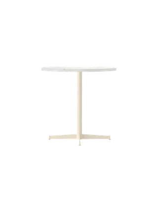 Nook Dining Table van Audo Copenhagen in Ø80 cm, Ivory, Kunis Breccia Stone – productfoto 9 van 47