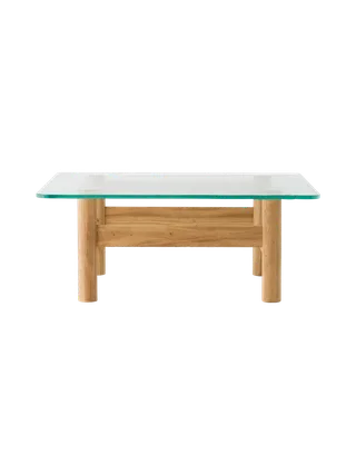 Brasilia Lounge Table by Audo Copenhagen in Natural Oak – product photo 6 of 14