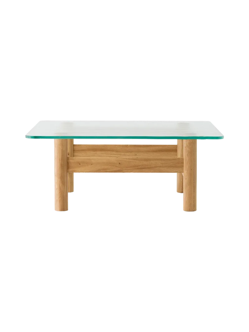 Brasilia Lounge Table by Audo Copenhagen in Natural Oak – product photo 6 of 14
