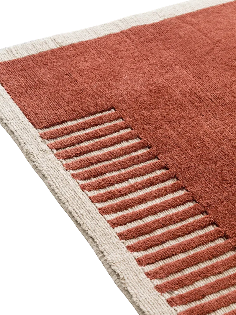 Duomo Rug van Audo Copenhagen in 200x300 cm, Limestone Beige – productfoto 9 van 10