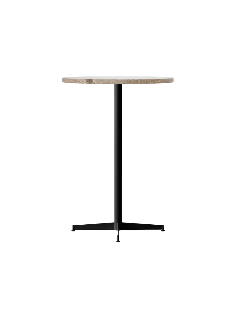 Nook Bar Table van Audo Copenhagen in 70 × 60 cm, Ivory, Kunis Breccia Stone – productfoto 14 van 43