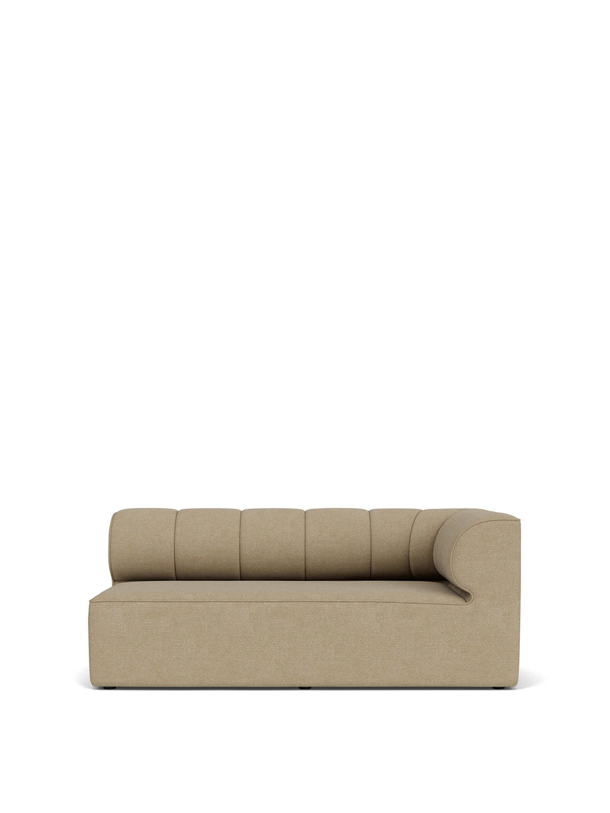 Eave Seamline Modular Sofa by Audo Copenhagen in Right corner, Audo Bouclé 02, 86, Corner 172 – product photo