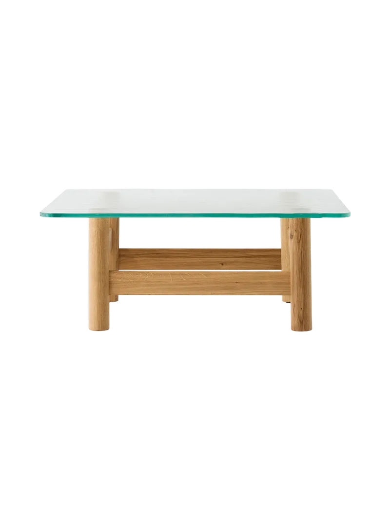 Brasilia Lounge Table by Audo Copenhagen in Natural Oak – product photo 7 of 14
