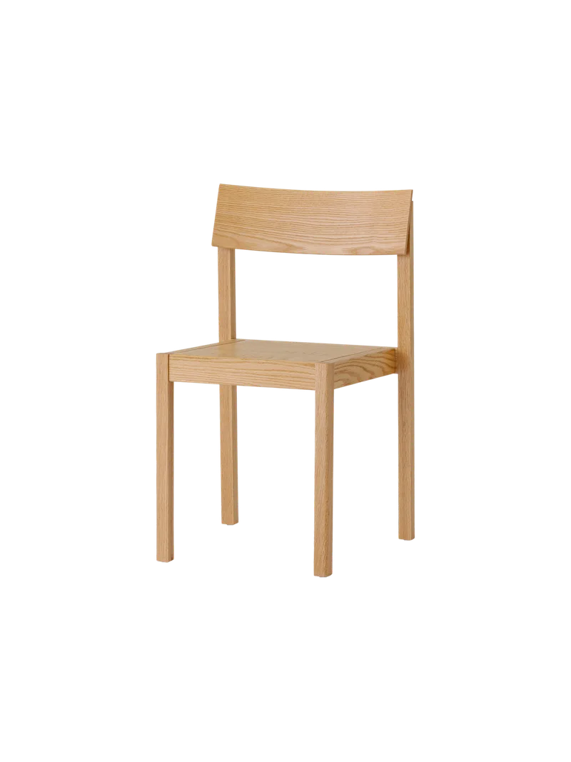 Mauro Dining Chair van Audo Copenhagen in Wood Seat, Natural Oak – productfoto 19 van 28