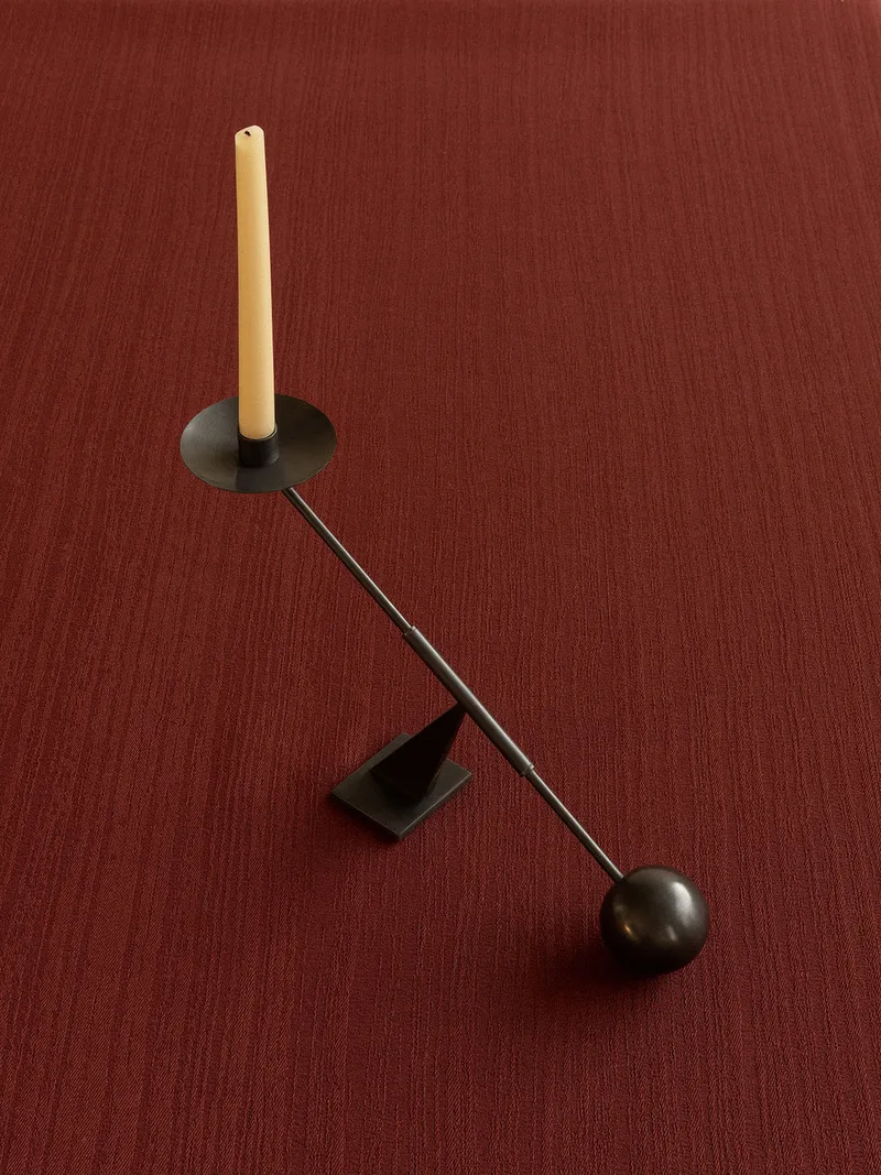 Interconnect Candle Holder, Small van Audo Copenhagen in Stainless Steel – productfoto 11 van 16