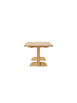 Puffin Dining Table by Audo Copenhagen in 200 × 95, Oak Veneer, Rectangular – product photo 3 of 7
