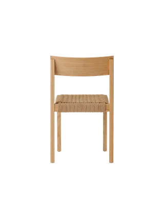 Mauro Dining Chair van Audo Copenhagen in Wood Seat, Natural Oak – productfoto 8 van 28