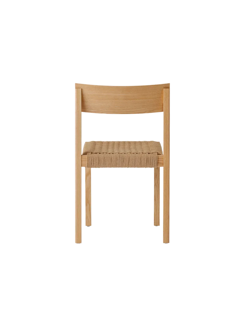 Mauro Dining Chair van Audo Copenhagen in Wood Seat, Natural Oak – productfoto 8 van 28
