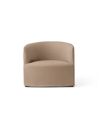 Tearoom Lounge Chair, w. Loose Cover van Audo Copenhagen in Logan Jasmine – productfoto 8 van 9