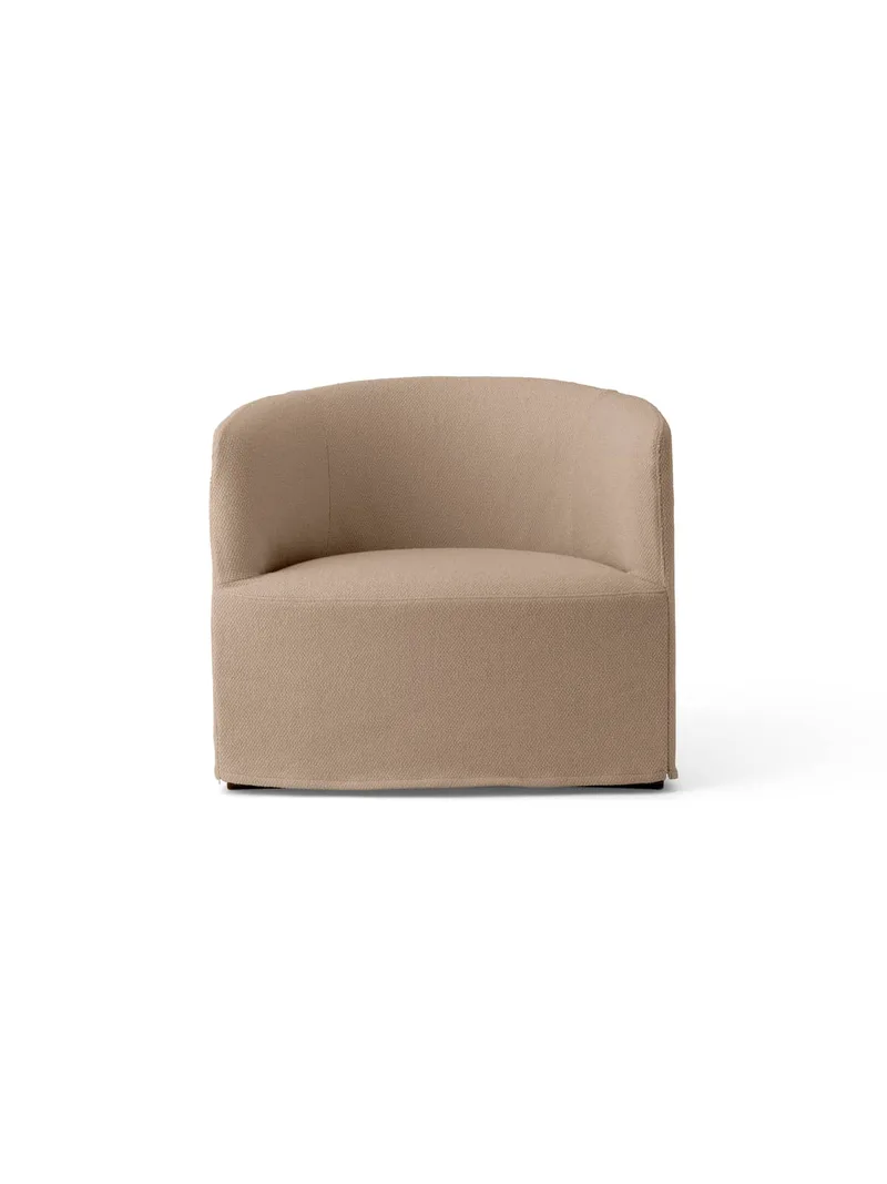 Tearoom Lounge Chair, w. Loose Cover van Audo Copenhagen in Logan Jasmine – productfoto 8 van 9