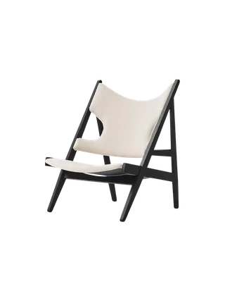 Knitting Lounge Chair by Audo Copenhagen in Black Oak – product photo 8 of 10