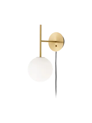 TR Bulb von Audo Copenhagen in Brushed Brass, Suspended Wall Lamp – Produktfoto 16 von 20